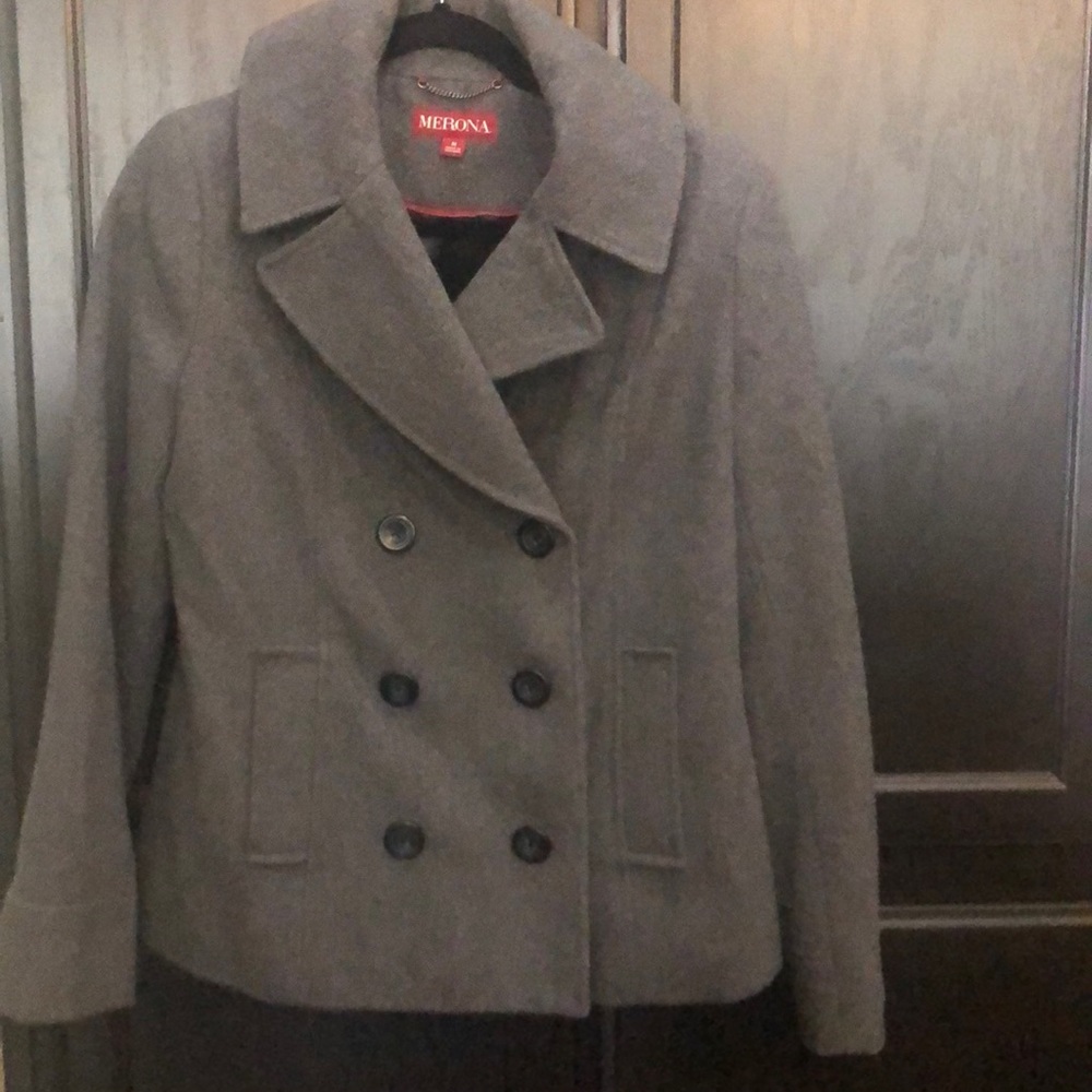 Gray coat new condition